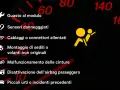 Spia airbag accesa: guasto modulo, sensori, cablaggi, sedili/volanti non originali, cinture, disattivazione passeggero o urti.