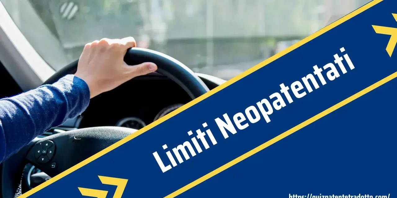 Mano al volante, cosa succede se un neopatentato guida una macchina troppo potente? Limiti Neopatentati.
