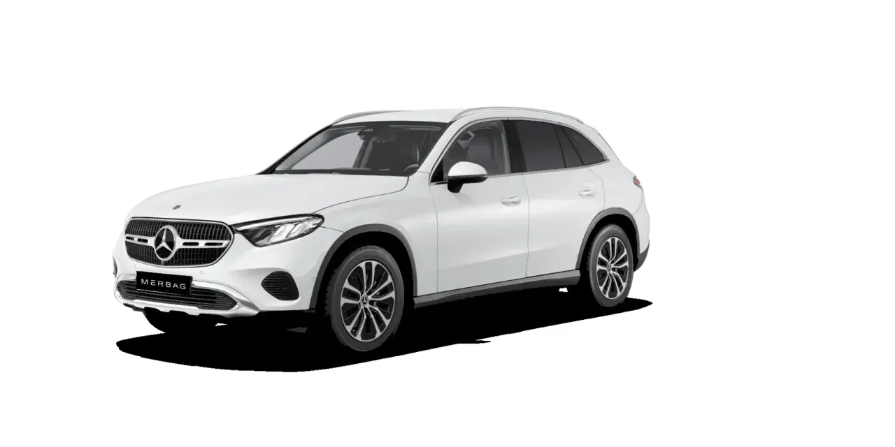 Nuova Mercedes-Benz GLC bianca, un SUV elegante. Informazioni sul tagliando B Mercedes costo.
