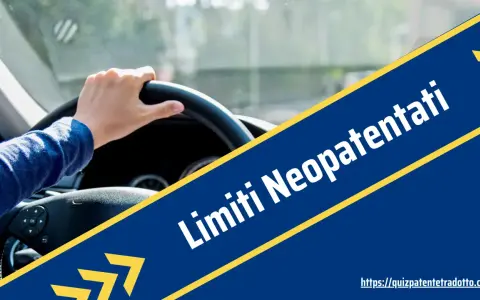 Mano al volante, cosa succede se un neopatentato guida una macchina troppo potente? Limiti Neopatentati.