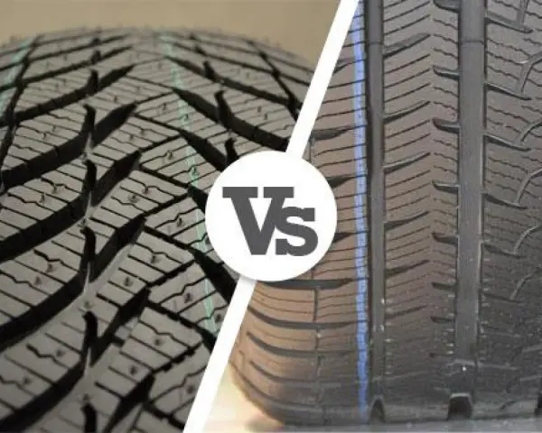 Gomme invernali con battistrada aggressivo vs. gomme 4 stagioni. Quali costano di più? La scelta dipende dalle tue esigenze.