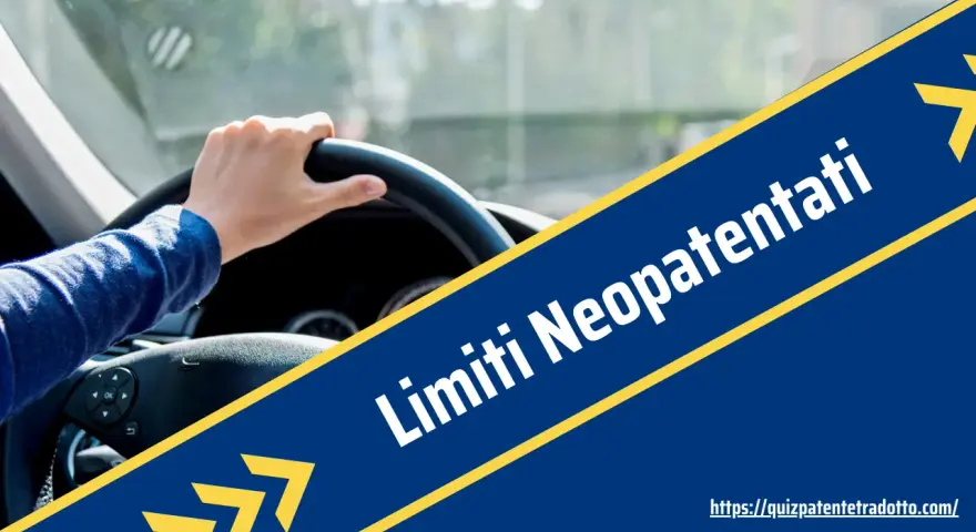 Mano al volante, cosa succede se un neopatentato guida una macchina troppo potente? Limiti Neopatentati.