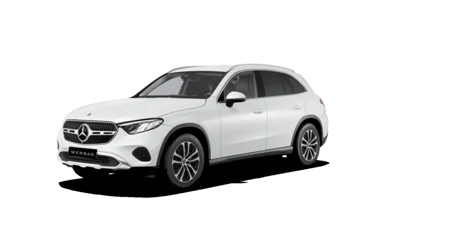 Nuova Mercedes-Benz GLC bianca, un SUV elegante. Informazioni sul tagliando B Mercedes costo.